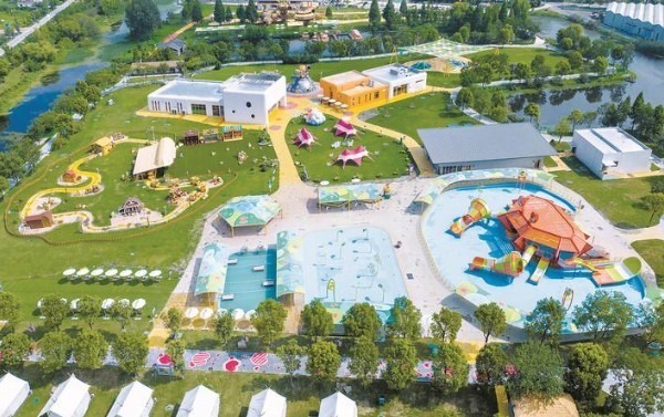 Taizhou welcomes new immersive family theme park at Qinhu Lake